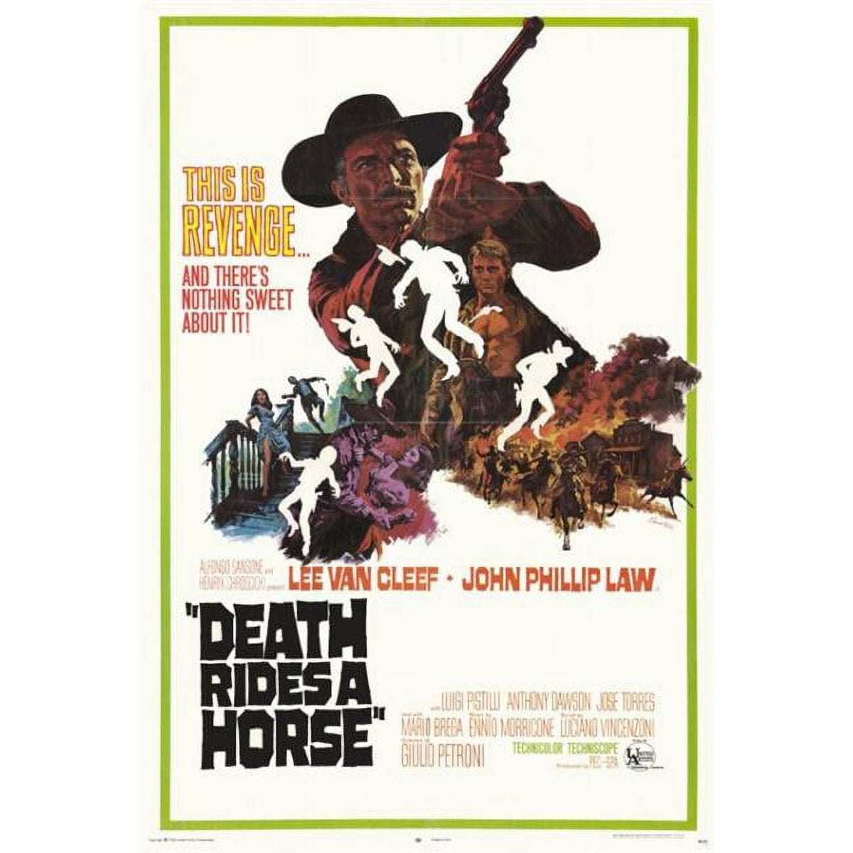 Death Rides a Horse Movie Poster Print in 27x40 size