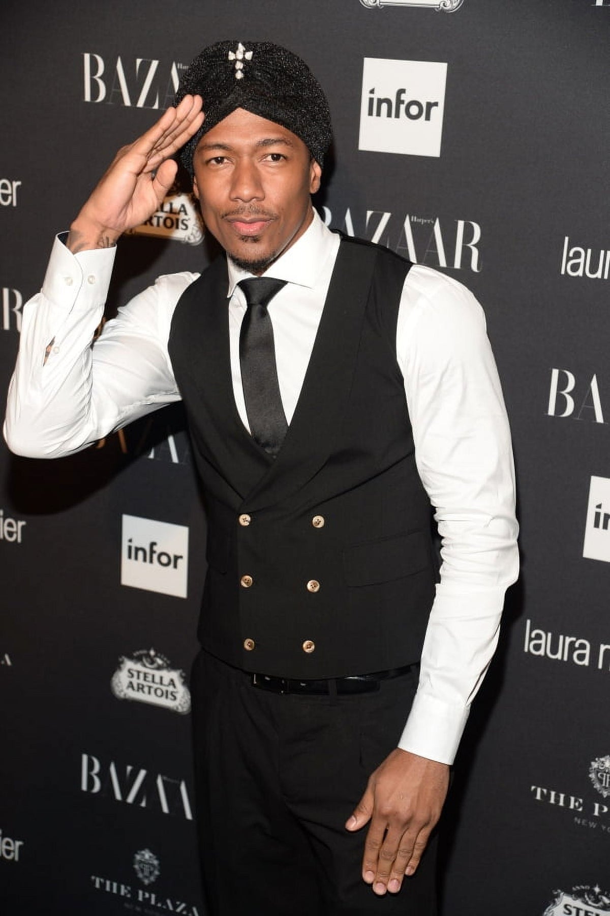 Nick Cannon at Harper's Bazaar Third Icons Portfolio Photo Print