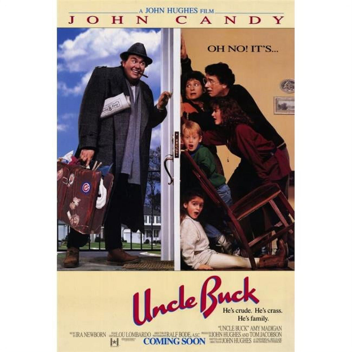 Uncle Buck Movie Poster Print in 27x40 size