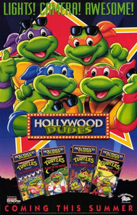Teenage Mutant Ninja Turtles Hollywood Dudes Movie Poster 11x17