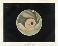 Mars Planet Poster Print by Étienne Léopold Trouvelot showcasing the beauty of the planet.