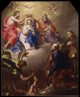 Coronation of The Virgin Poster Print showcasing divine beauty