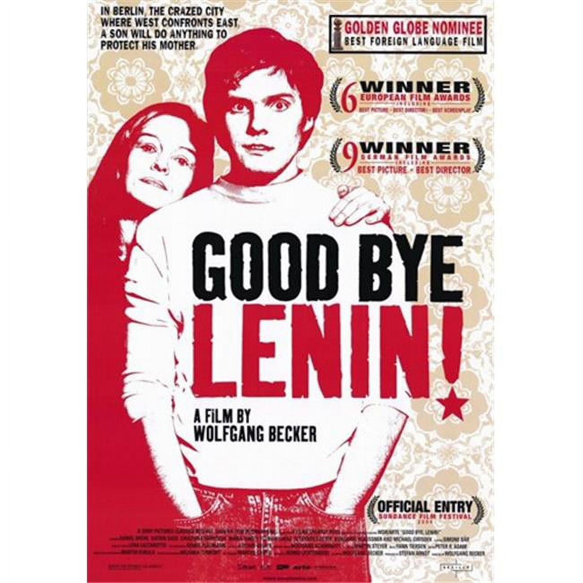 Good Bye Lenin Movie Poster - 11x17 size print for home decor.