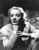 Marlene Dietrich portrait poster print in vintage style