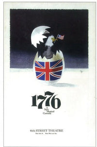 1776 Broadway Movie Poster 11x17 Print showcasing American history.