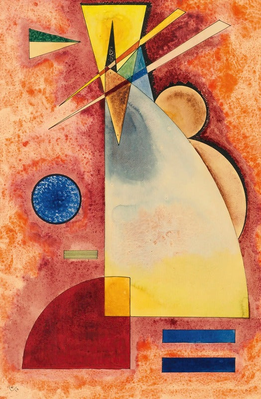 Ineinander (Intermingling) poster print by Wassily Kandinsky