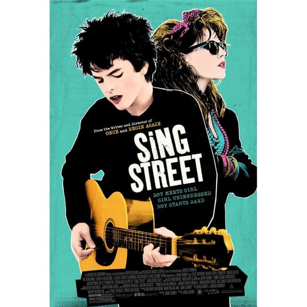 Sing Street Movie Poster 11x17 print showcasing vibrant graphics.