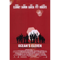 Ocean's Eleven Movie Poster Print 27x40 featuring iconic film characters.