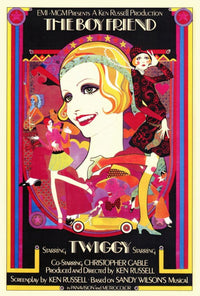 The Boyfriend Movie Poster Print, 27 x 40 inches, vibrant colors.