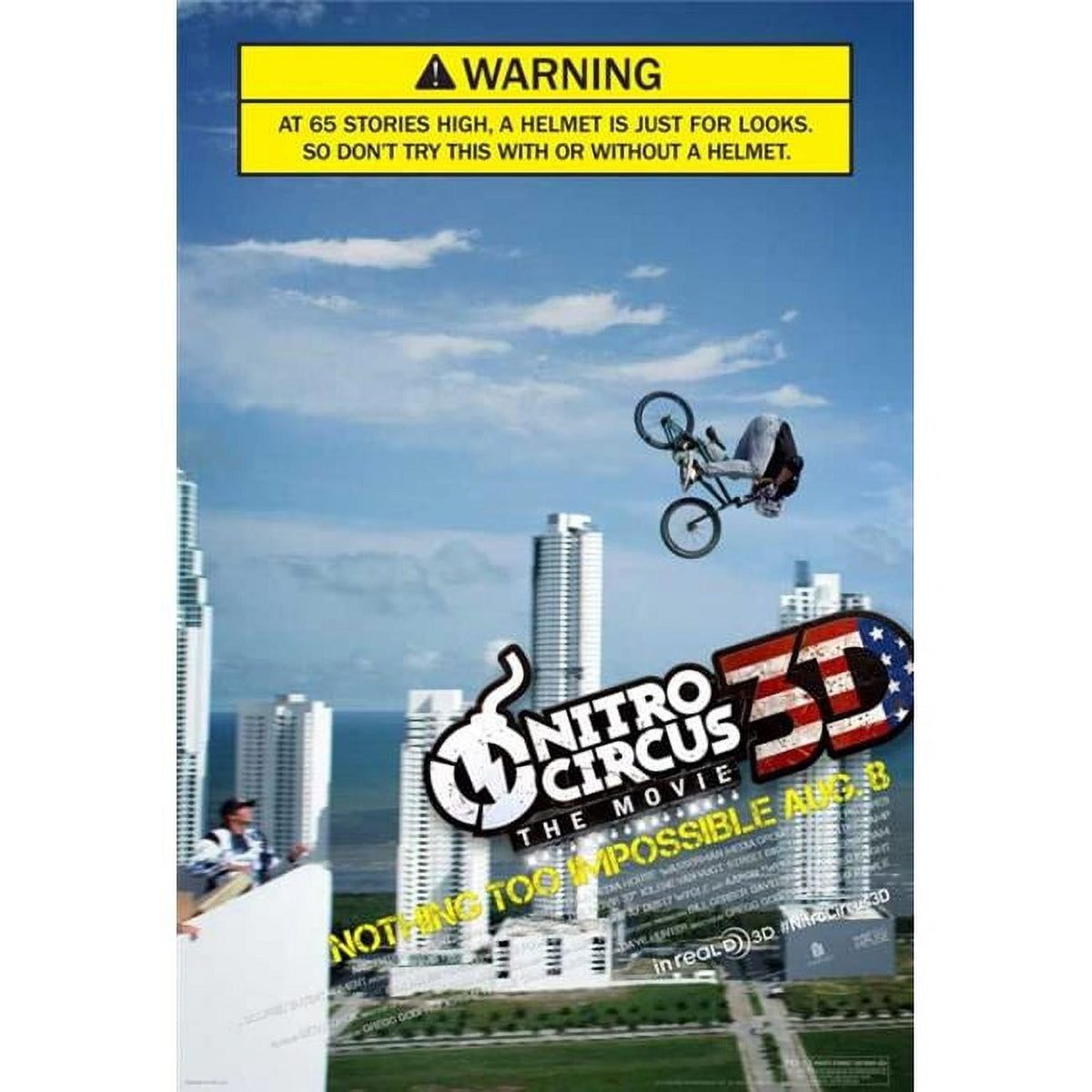 Nitro Circus: The Movie Poster Print - 27x40 inches