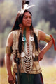 Graham Greene portrait in Native American outfit photo print