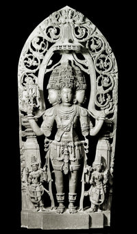 Vishnu Gupta Period Sculpture Poster Print from Philadelphia Museum