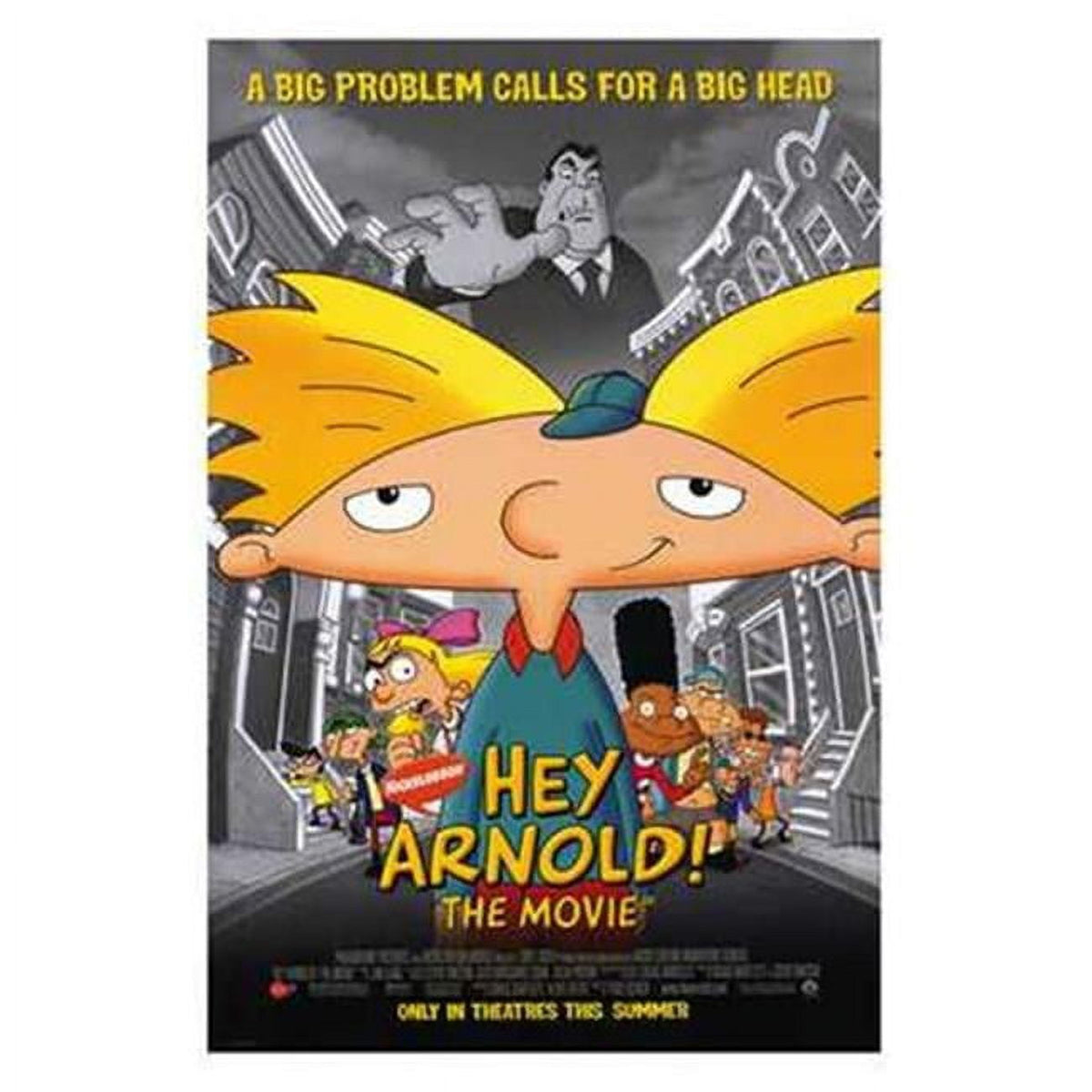 Hey Arnold! The Movie Poster 11x17 print featuring Arnold and friends.
