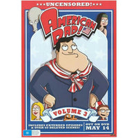 American Dad Movie Poster 11x17 print featuring animated characters.