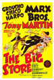 The Big Store movie poster featuring the Marx Brothers Chico Groucho Harpo 1941
