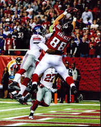 Tony Gonzalez catching football in endzone photo print