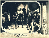 Der Golem Wie Er In Die Welt Kam movie masterprint poster featuring Paul Wegener, 1920.