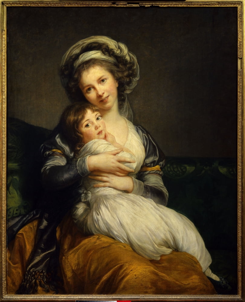 Elisabeth Vigee Le Brun French School Poster Print 18x24