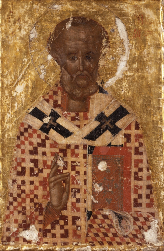 Saint Nicholas Poster Print available in multiple sizes.