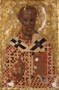 Saint Nicholas Poster Print available in multiple sizes.