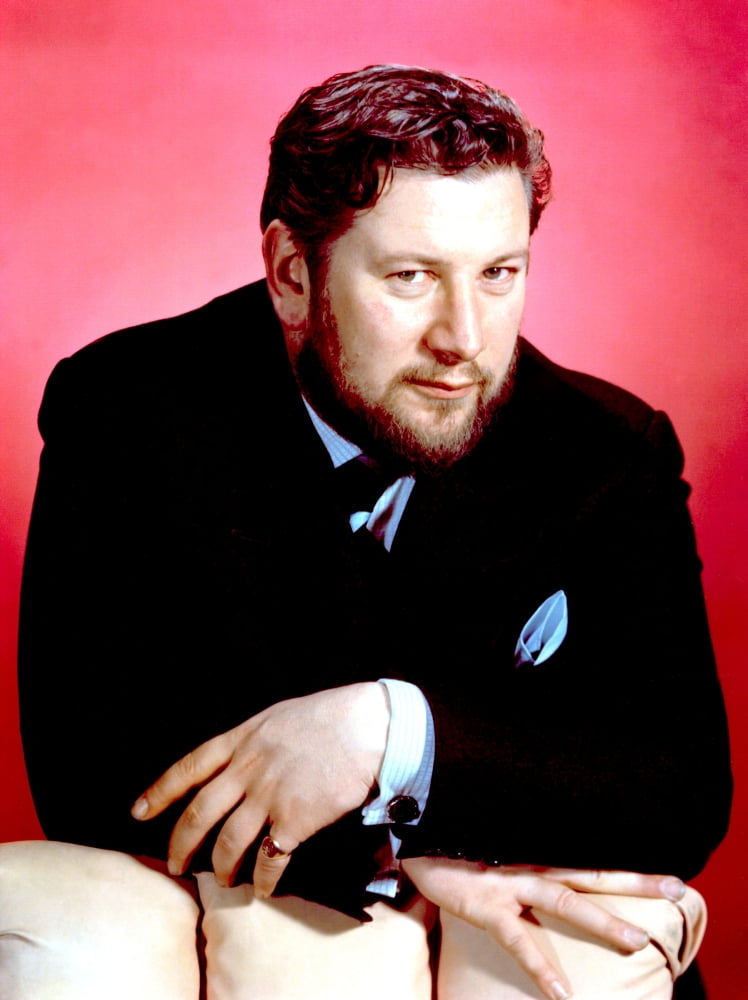 Peter Ustinov Photo Poster Print showcasing the legendary actor.