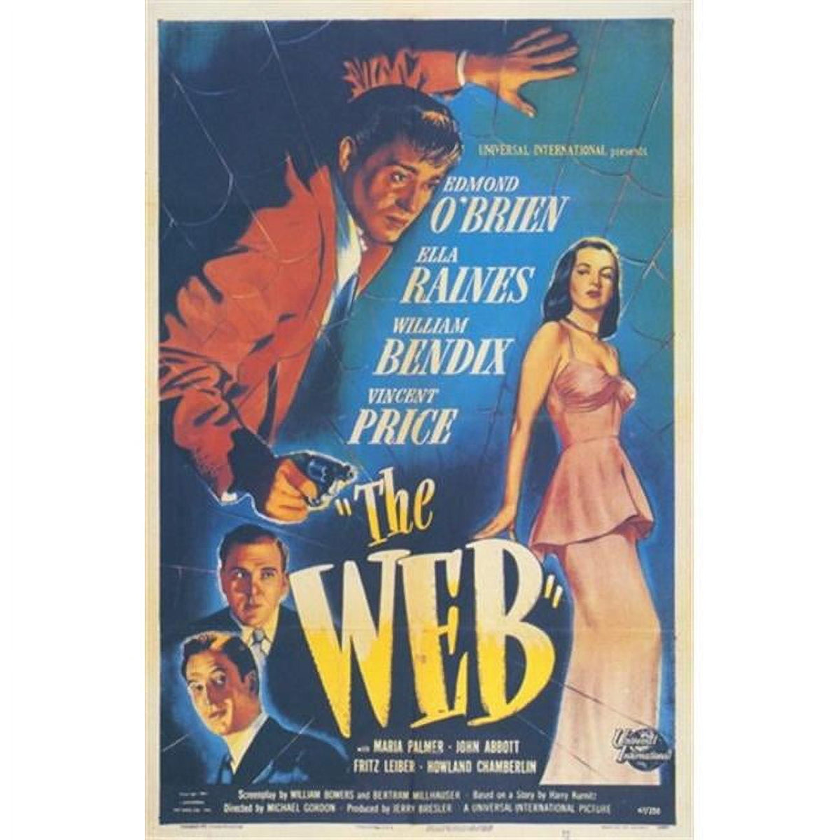 The Web Movie Poster - 11x17 print showcasing cinematic art.