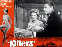 The Killers Movie Masterprint Poster featuring Angie Dickinson and Ronald Reagan, 1964.