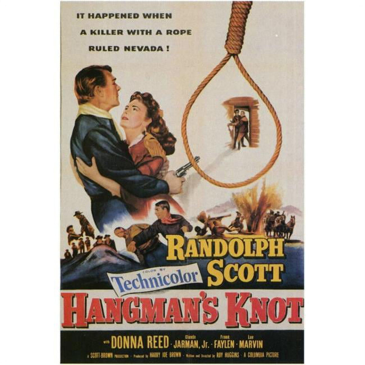 Hangman's Knot Movie Poster Print - 27 x 40 size