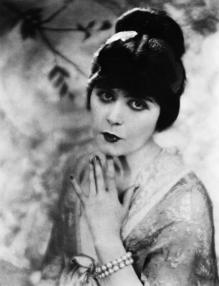 Theda Bara vintage photo print from the early 1920s, available in multiple sizes.