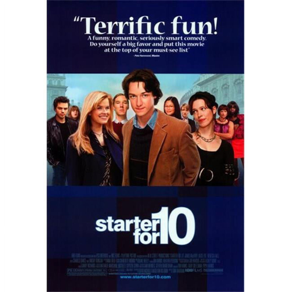 Starter for Ten Movie Poster 11x17 print, perfect for movie enthusiasts.