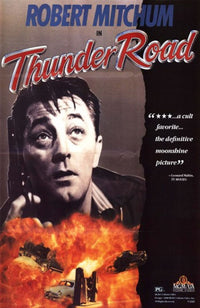 Thunder Road Movie Poster 11x17 print featuring classic cinema design.