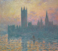 The Houses of Parliament Sunset fine art print by Claude Monet