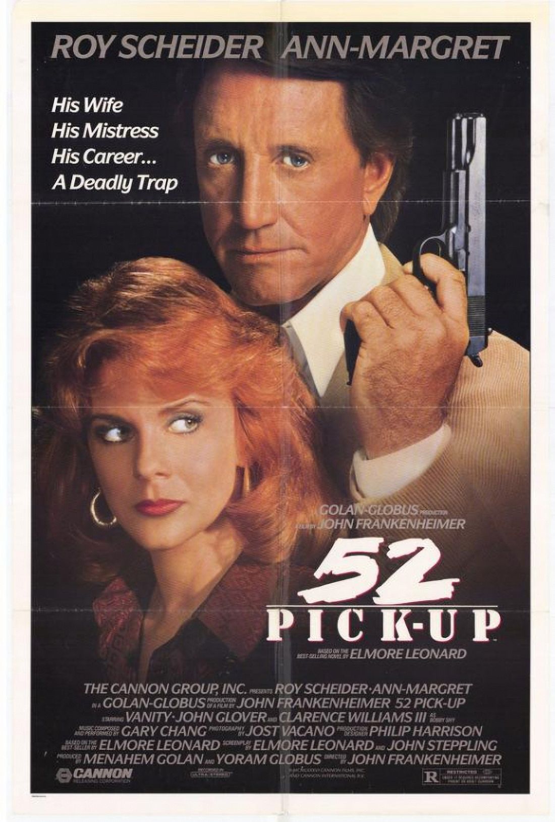 52 Pick-Up Movie Poster 11x17 print for movie enthusiasts.