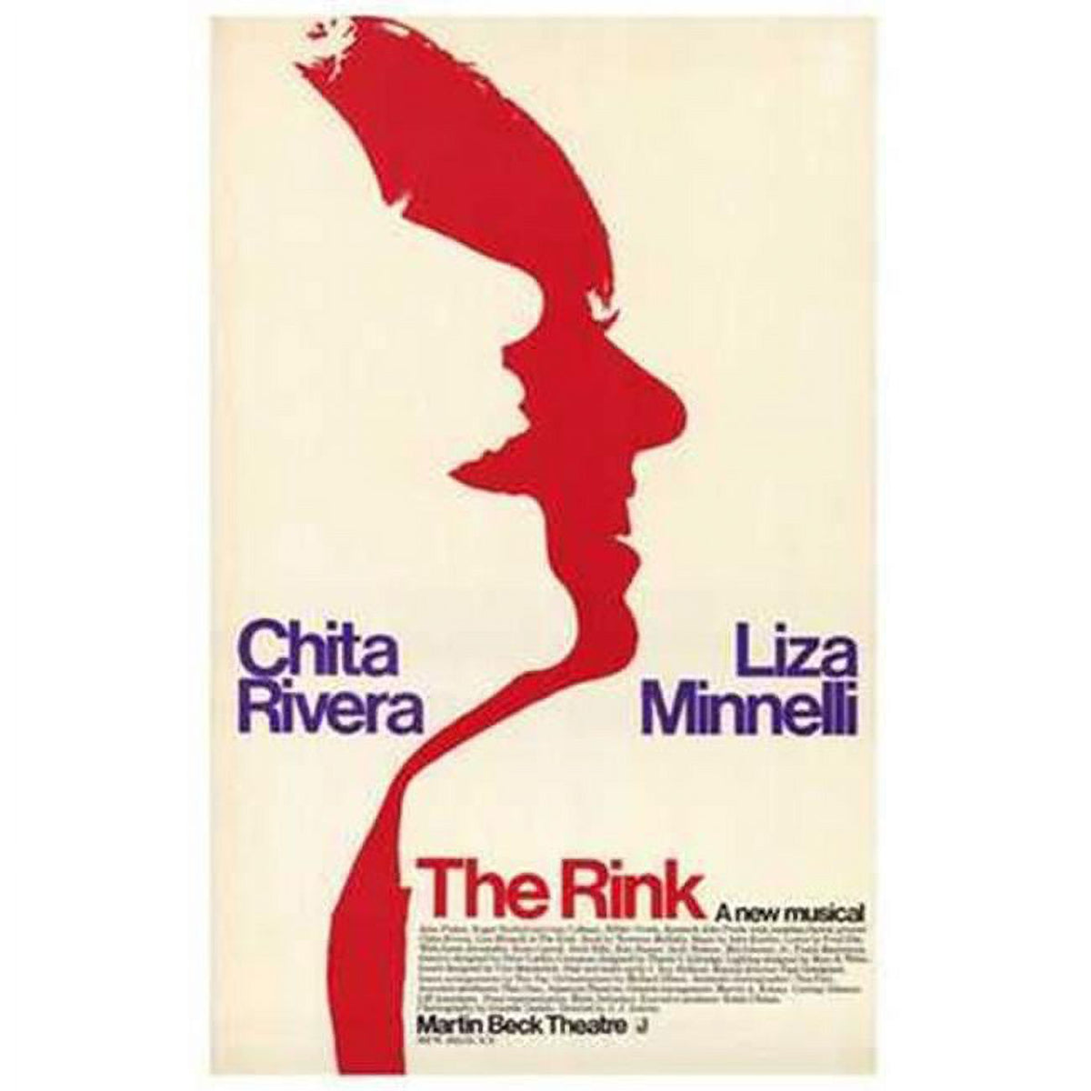 Rink Broadway Musical Movie Poster 11x17 print