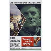 Lonely Are the Brave movie poster print 27x40