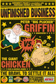 Peter Griffin Vs. The Giant Chicken Poster Print - 24x36