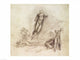 Study for an Ascension Art Print by Michelangelo Buonarroti