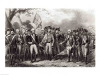The British Surrendering Their Arms to General Washington Poster Print