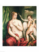 Leda and the Swan Poster Print by Titian showcasing a mythological scene.
