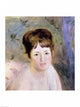 Woman's Head fine art print by Pierre-Auguste Renoir, showcasing elegant female features.