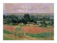 Haystack at Giverny Fine Art Print by Claude Monet