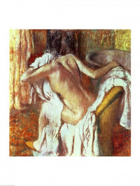 Woman Drying Herself Fine Art Print by Edgar Degas on premium paper.