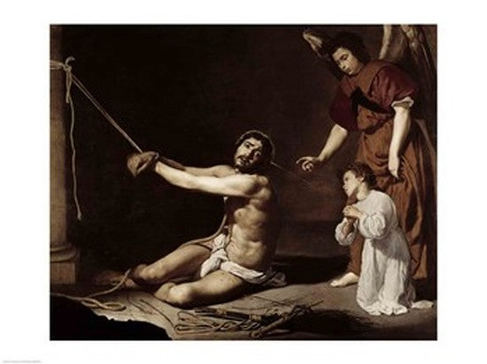 Christ After the Flagellation Contemplated by the Christian Soul Poster Print by Diego Velazquez
