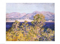 Claude Monet View of the Cap d'Antibes Poster Print