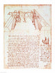 Pulley System for the Construction of a Staircase Poster Print by Leonardo Da Vinci