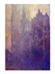 Rouen Cathedral Foggy Weather Fine Art Print by Claude Monet