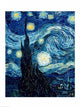 The Starry Night poster print by Vincent Van Gogh showcasing swirling night sky.