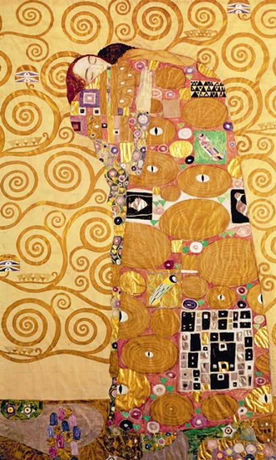 Fulfilment Poster Print by Gustav Klimt, vibrant art piece on premium paper.