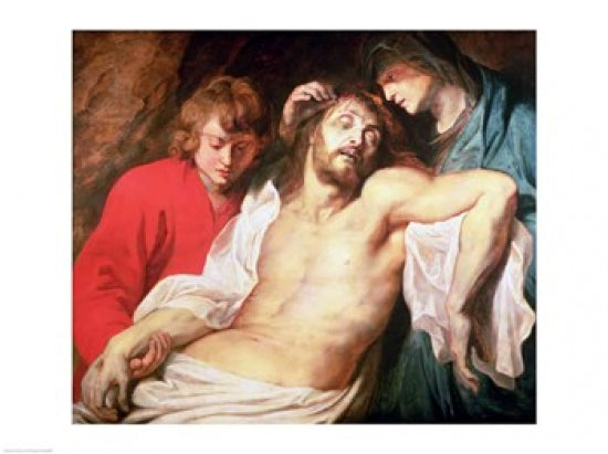 Lament of Christ by the Virgin and St. John Poster Print by Peter Paul Rubens