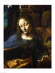 Detail of the Head of the Virgin from The Virgin of the Rocks by Leonardo Da Vinci